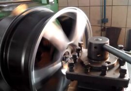 Расточка колесных дисков под ступицу в Москве