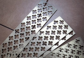 Лазерная перфорация металла: