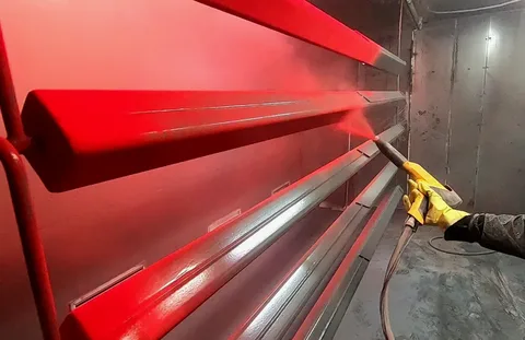 Порошковая покраска металлоконструкций в Москве