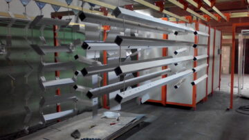 Порошковая покраска алюминиевого профиля в Москве