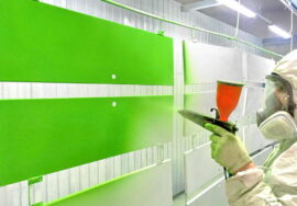 Порошковая покраска оцинковки: защита и эстетика металла