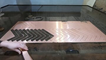 Гидроабразивная резка меди — точность и качество от «МеталУслуги.Ру»