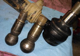 Ремонт и восстановление рулевых наконечников грузовиков