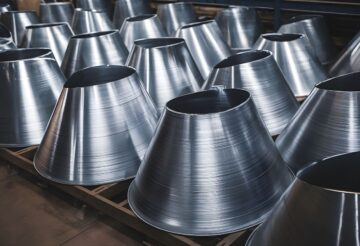 Изготовление конусов из листового металла на вальцах