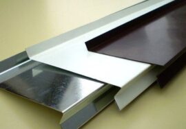 Профессиональное изготовление отливов из оцинкованной стали на заказ в Москве!