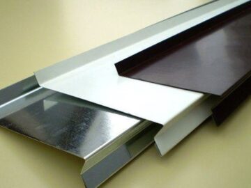 Профессиональное изготовление отливов из оцинкованной стали на заказ в Москве!